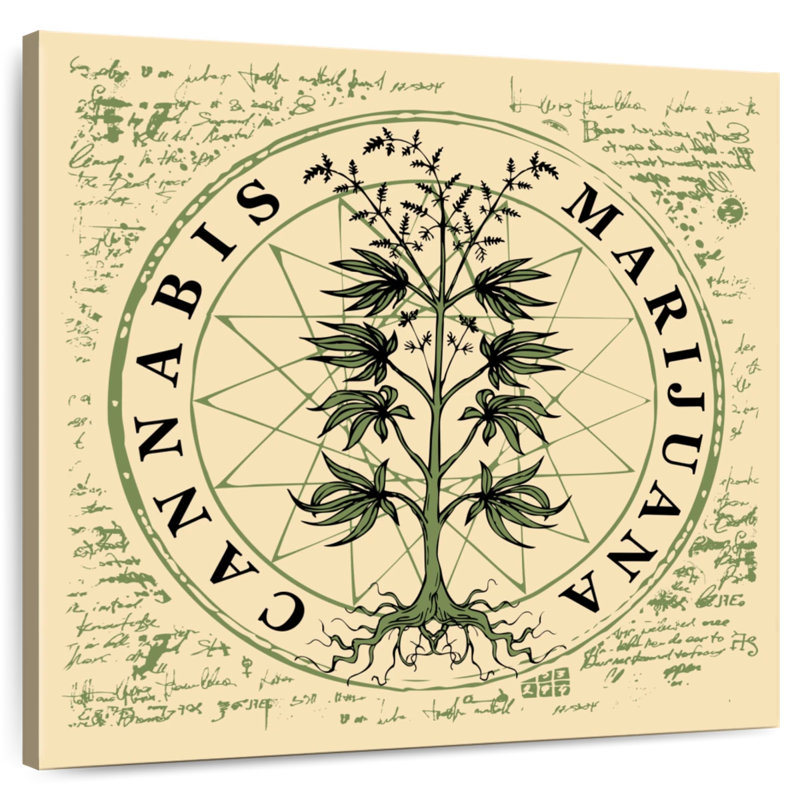 Harnek Legalize Marijuana, 24" H x 24" W