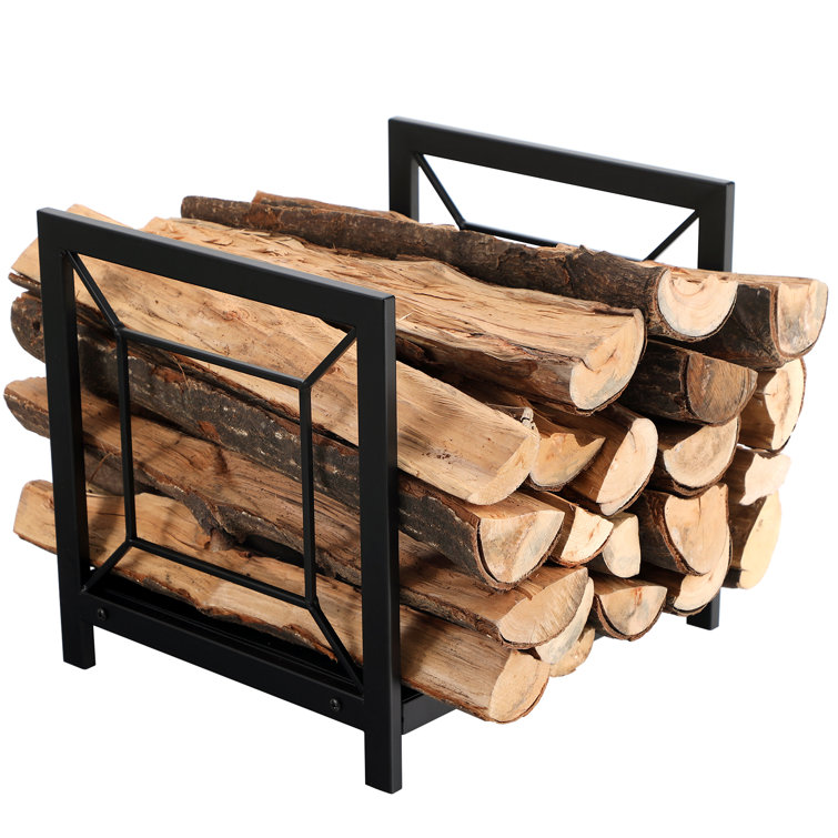 Iron Firewood Log Rack – To The Nines Manitowish Waters