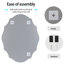 Cantrall Flat Wall Mirror-2008881782