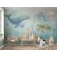 Papier peint mural aquarelle animaux marins sous-marins pour enfants-1768019214-1768019209