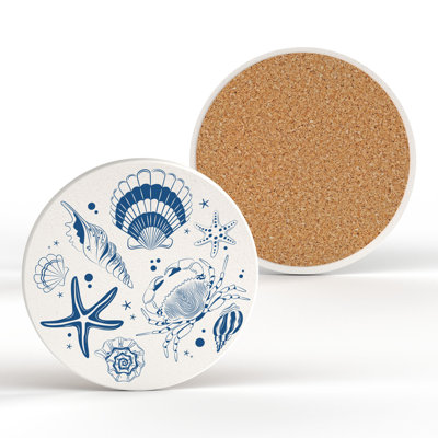 Ceramic Round 1 Piece Coaster
