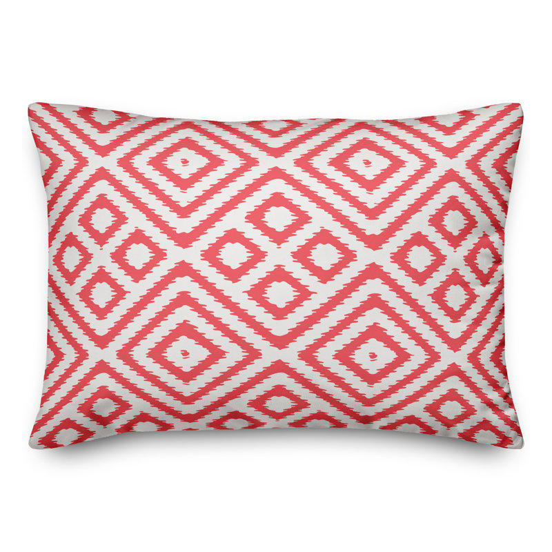 Geometric Reversible Throw Pillow