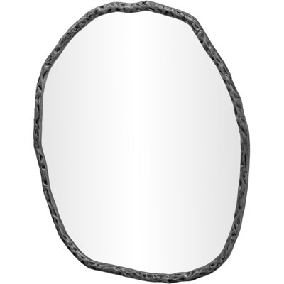 Molten Black Iron Mirror