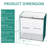 68"-72"W x 76"H Frameless Double Sliding Soft-Close Shower Door with 3/8" SGCC Tempered Glass,304 Stainless Steel Hardware-121252489