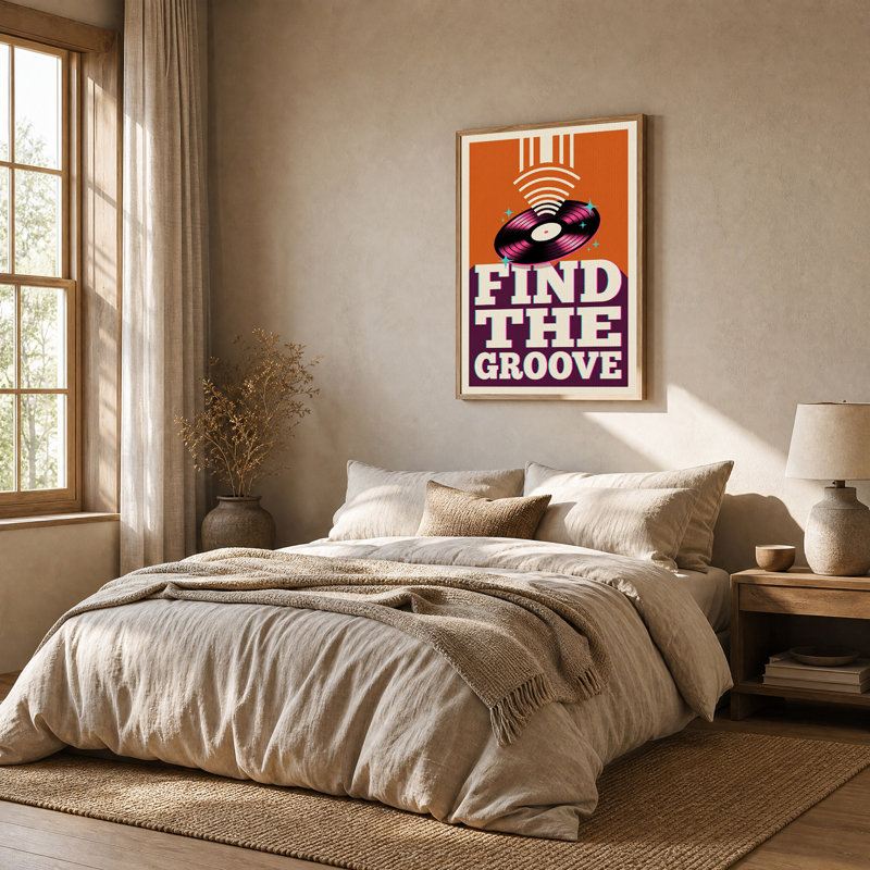 «Find The Groove», vinyle, H 24 po x l 18 po