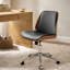 Chaise de bureau inclinable Oswina Ember-83688126