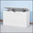 White Lift Top Entryway Storage Cabinet with 2 Safety Hinges, Wooden Toy Box for Organized and Safe Storage
