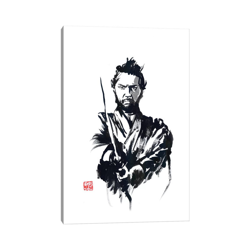 Tatsuya by Péchane - Print on Canvas, Wrapped Canvas, 20.32 cm H x 30.48 cm W