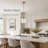 1-light 7.67" Clear Hammered Glass Pendant Light Kitchen Island Light-512223539