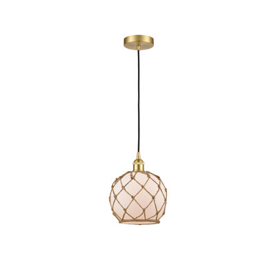 Luminaire suspendu simple à 1 lumière Haytham