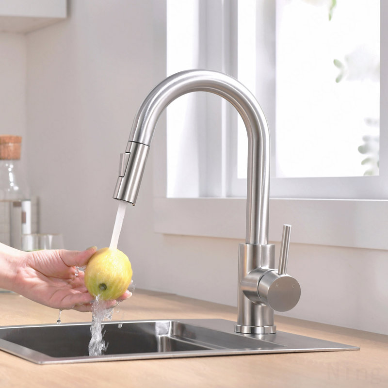 Robinet de cuisine et de salle de bain pour mini-bar avec douchette extractible