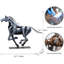 Sculpture de cheval en métal faite à la main-1882327226