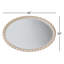 Malibu Crest Oval Engineered Wood Beveled Wall Mirror