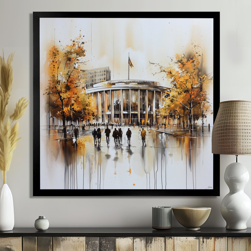 Berliner Philharmonie I - salon d'art mural de Berlin, H 16 po x l 16 po, Reproduction encadrée d'une seule photo sans pass