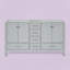 Cambridge 60'' W Double Bathroom Vanity Base-883527188-868186210