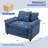 Chenille Oversized Accent Armchair-1387783656