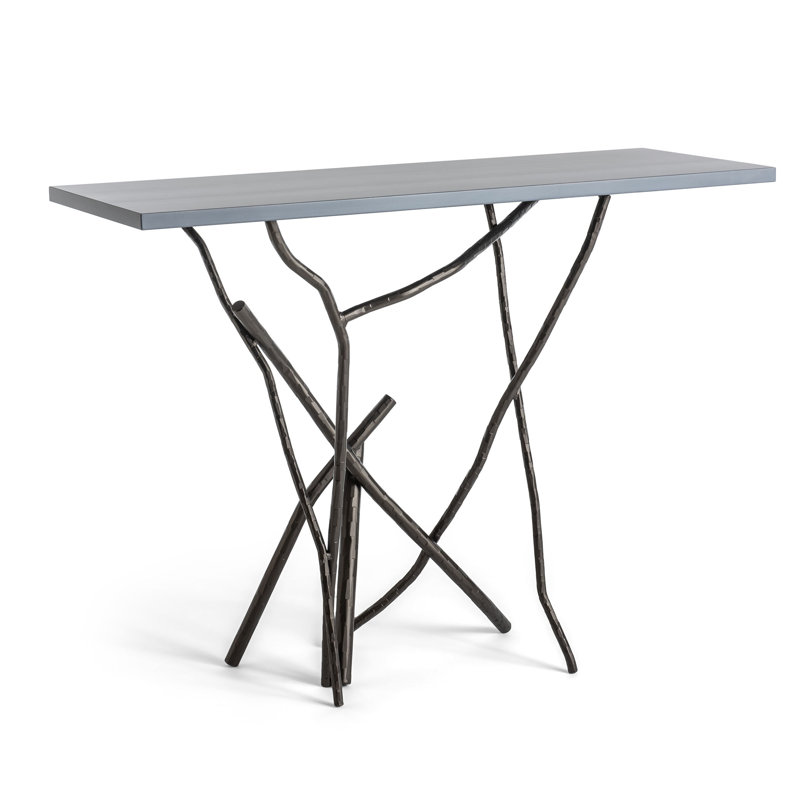 Brindille 46" Console Table, Gray, Dark Smoke