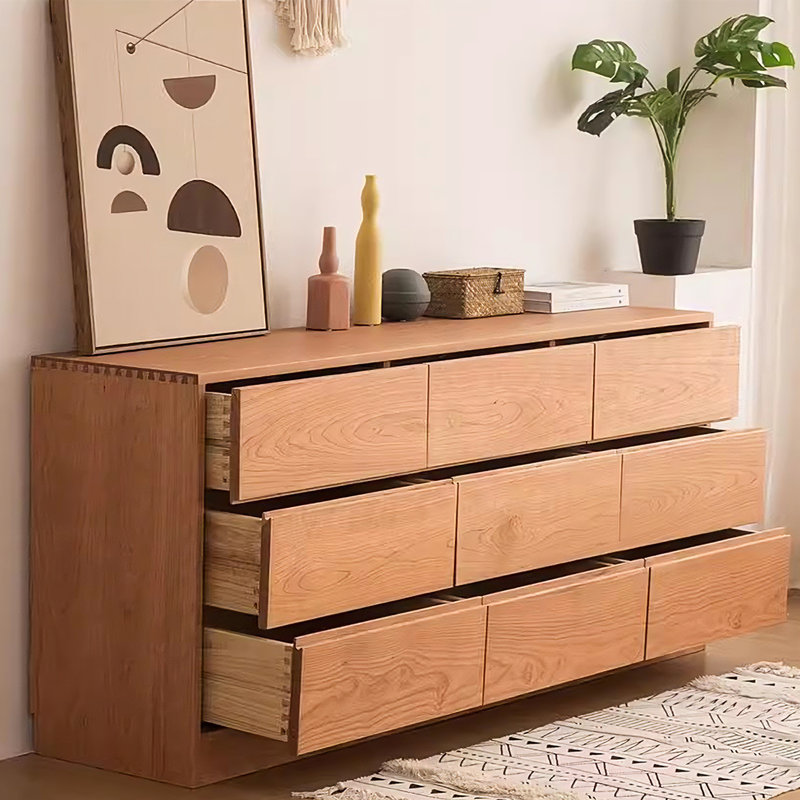 Buffet sur pied Mortise And Tenon, H 31,50 po x l 59,06 po x P 16,93 po