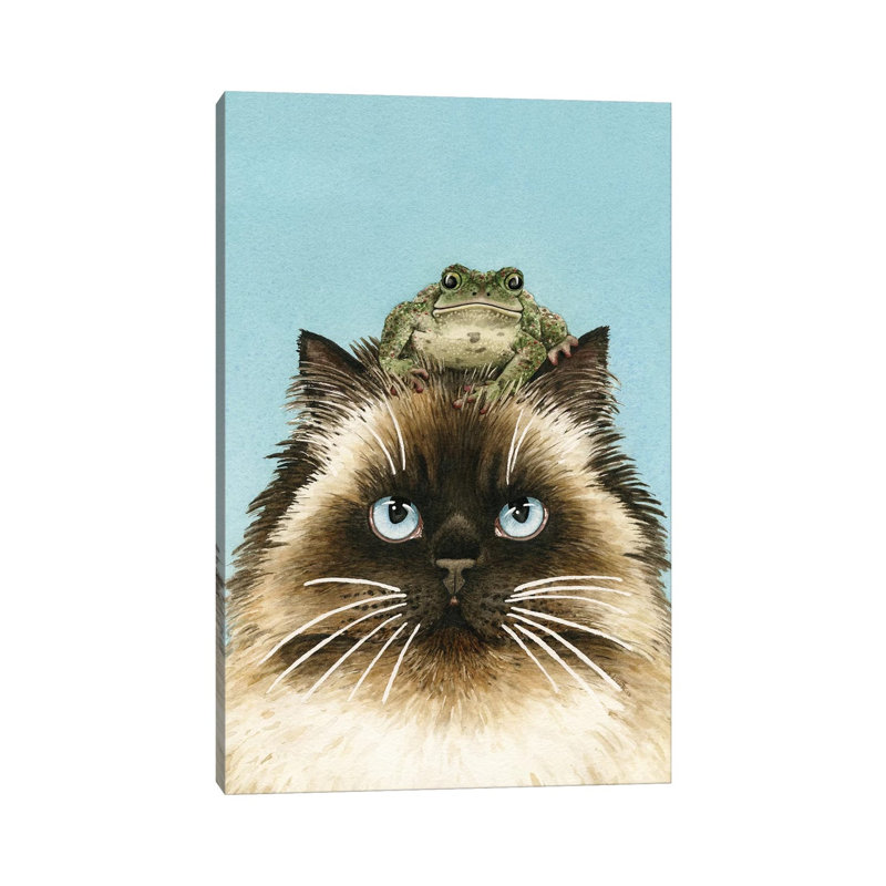 Hopping Mad by Tracy Lizotte - Painting on Canvas, 66.04 cm H x 45.72 cm W x 1.91 cm D, Wrapped Canvas