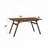Rectangular Wooden Kitchen Dining Table