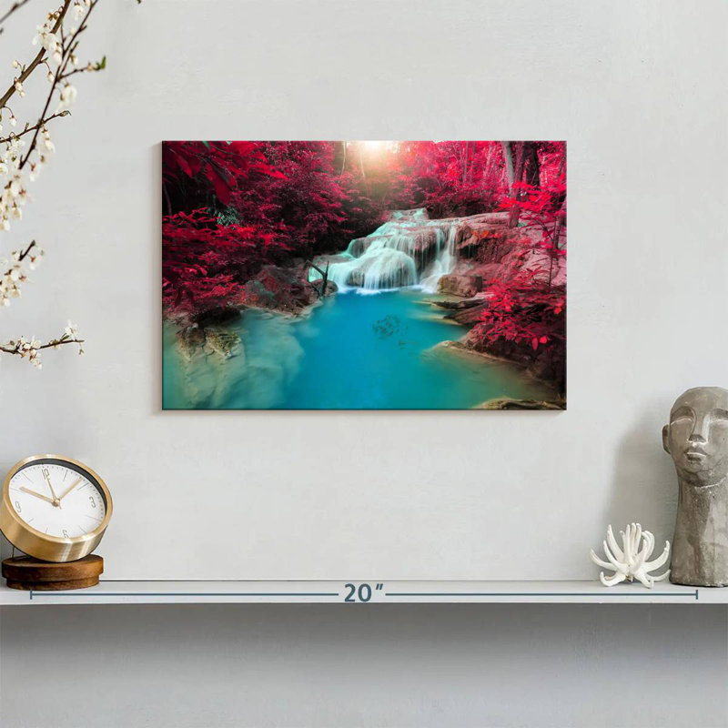 Alvord Erawan Waterfalls, 8" H x 12" W