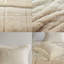 Édredon en fausse fourrure très grand / très grand King / King, tissu ombré chaud et doux, taies décoratives assorties