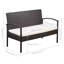 Table de salle à manger rectangulaire de 29,5 po pour 4 personnes-178577434-178577430