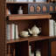 Bibliothèque escamotable de style américain