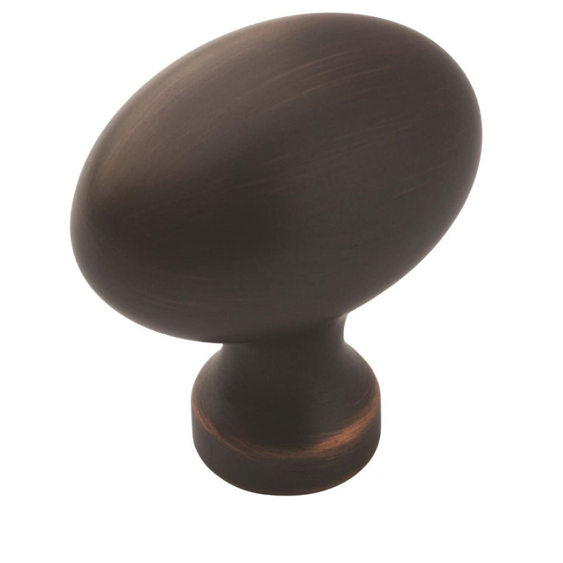 Vaile 1-3/8 inch (35mm) Length Oil-Rubbed Bronze Cabinet Knob - 10 Pack, Oil-Rubbed Bronze
