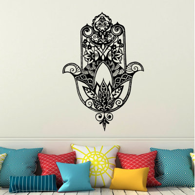 Abstract Non-Wall Damaging Wall Decal