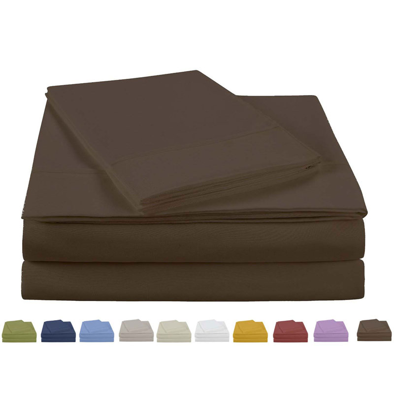 Ensemble de literie NC Home Fashions, Morceaux de chocolat