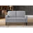 Smyre 53" Square Arm Loveseat-1135865878