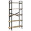 100cm W Steel Etagere Bookcase-530705019-530705022