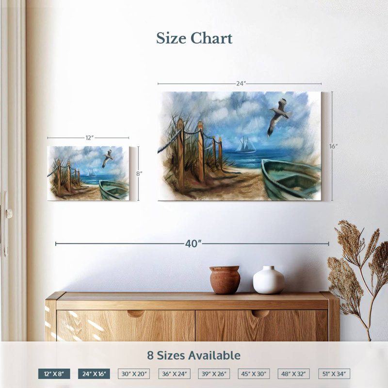 Aletra Nantucket, 16" H x 24" W