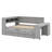 All-In-One Storage Daybed With Trundle, Charging Station, LED Lighting, Integrated Desk And Cabinet-685663405