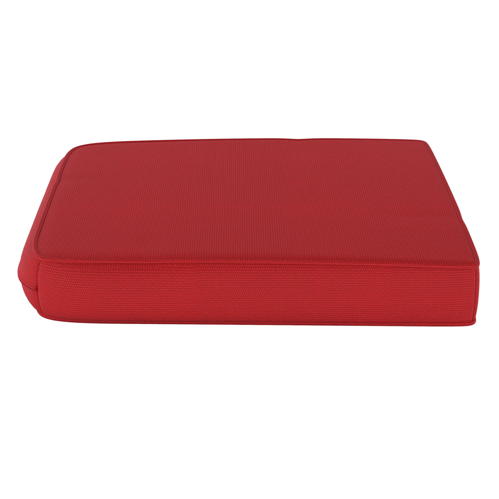 Sunbrella® Seat Cushion, Canvas Jockey Red Sunbrella® Canvas, 20" W x 18" D