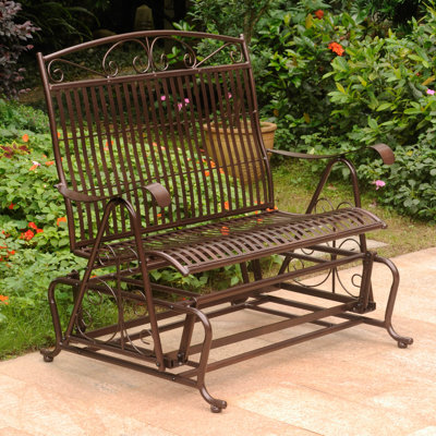 Nocona Wicker Outdoor Glider