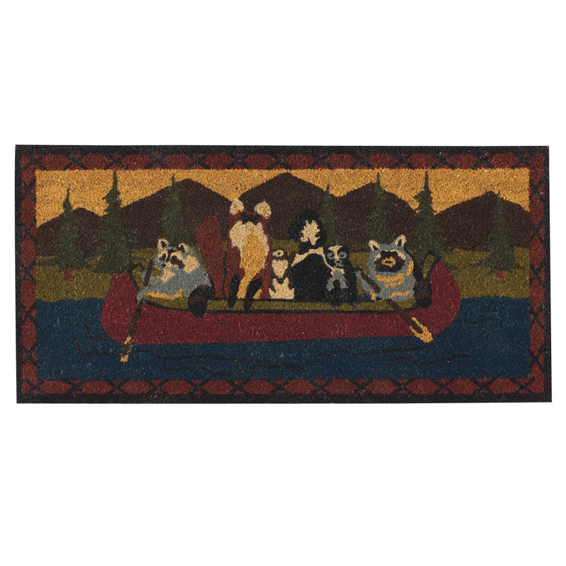  Tapis de porte Animal Canoe