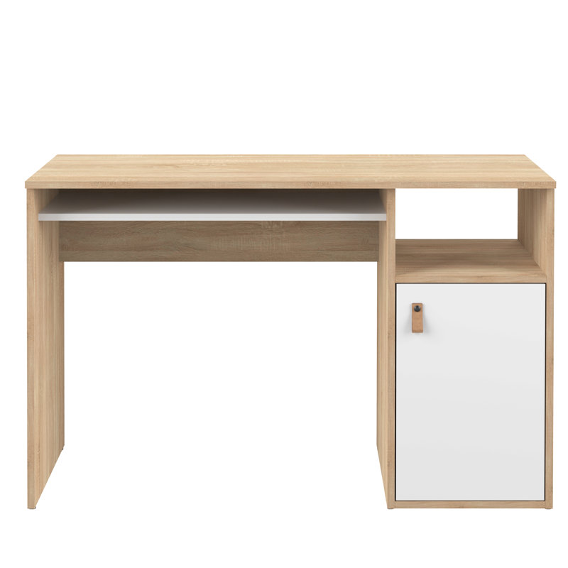 Groh Secretary Desk, Oak/White