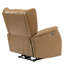 Fauteuil inclinable électrique en cuir véritable de 33,75 po Birkdale