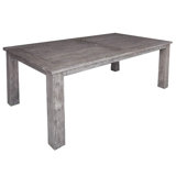 Shelburne Outdoor 7 - Piece Teak Dining Set with Cushions