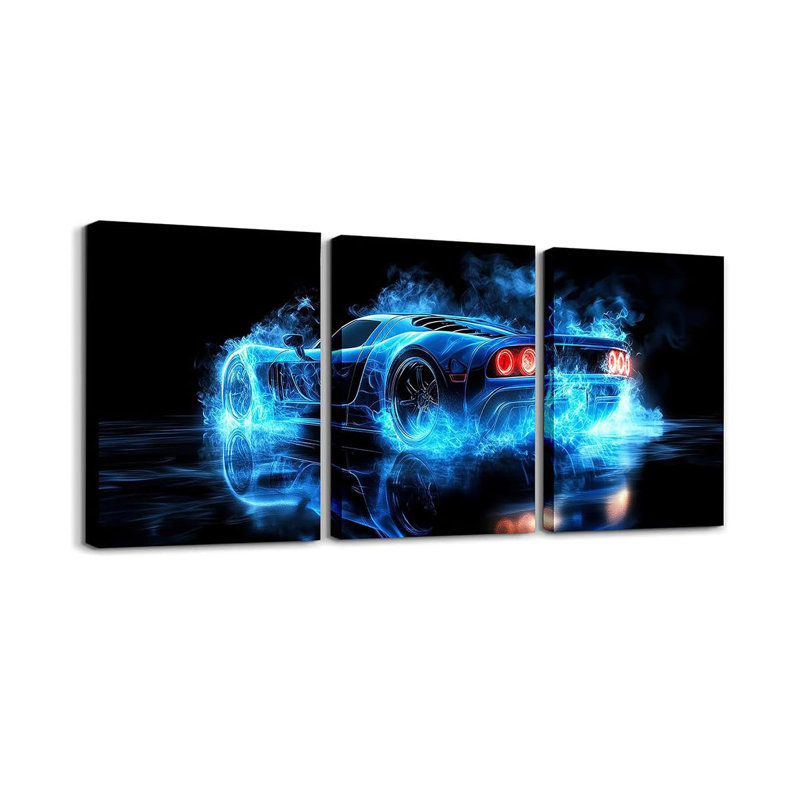 3 Piece Wrapped Canvas Print