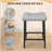 24 Inches Modern Double Needle Barstools With Metal Base-1129559211