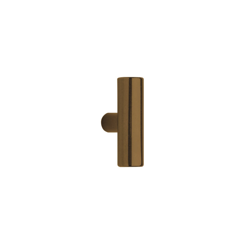 Tube Bronze Bar Knob, Silicon Bronze Rust