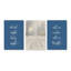 Ensemble de 3 impressions sur toile, Snowdrift Serenade-30222444-30222448-30222452