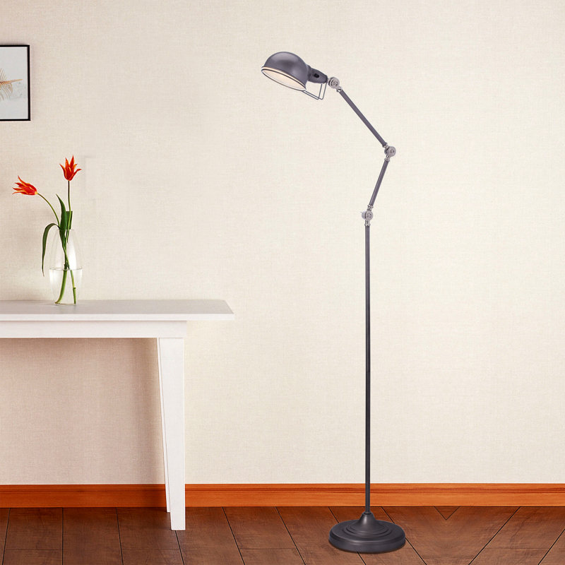 Lampe sur pied en métal 57 po