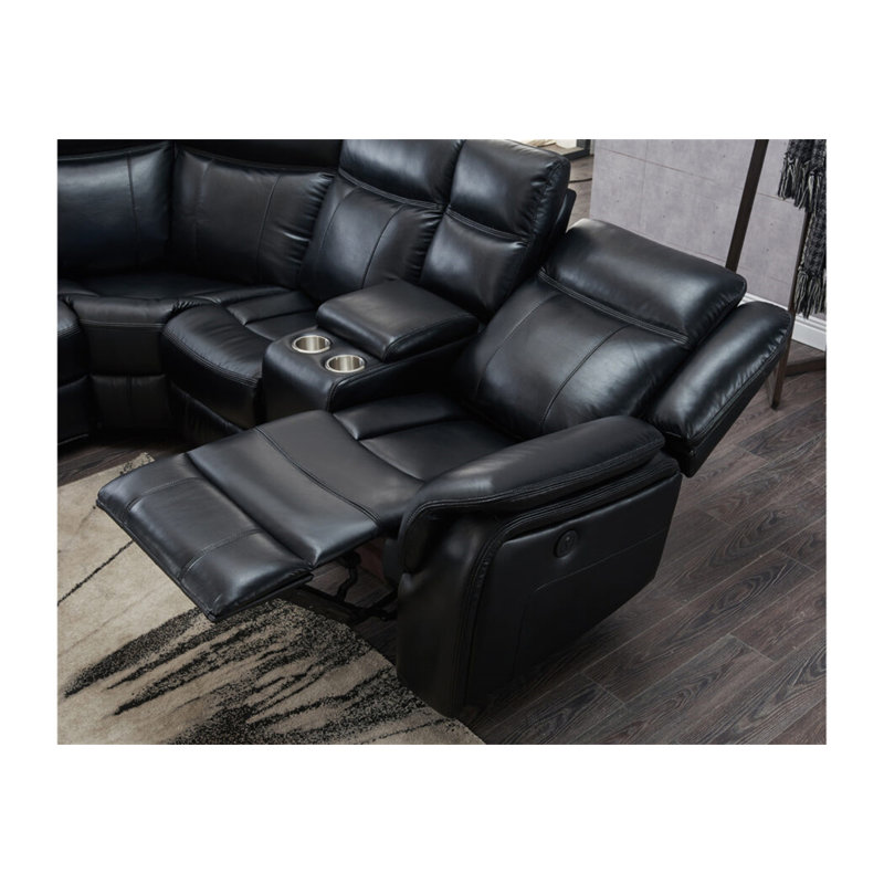 JUPITER  LEATHER SECTIONAL