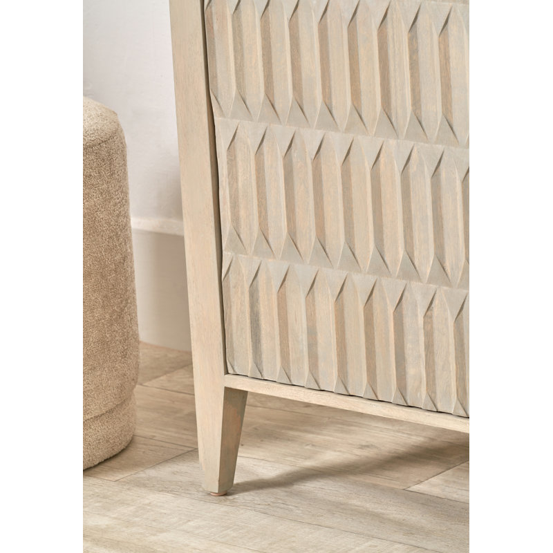 Abrytha 160cm Solid Wood Sideboard