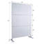 Écran d'intimité extérieur et intérieur H 76 po x l 48 po-116806666