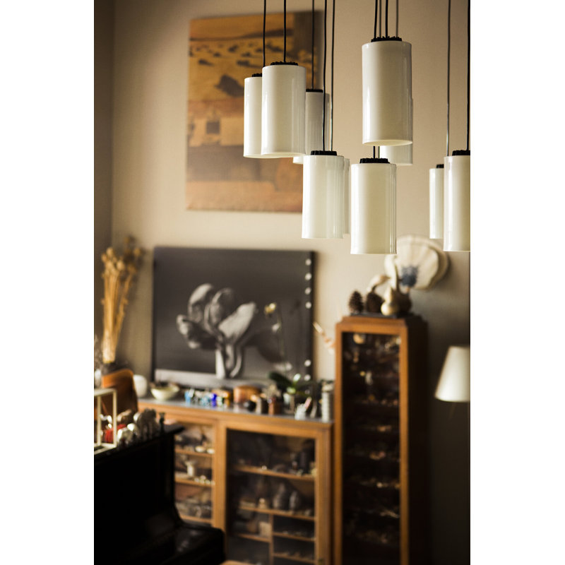 Cirio Chandelier M, 241.4" H x 39.4" W x 39.4" D, 114 W, 20 Lights